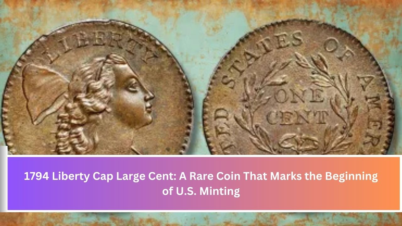 1794 Liberty Cap Large Cent: A Rare Coin That Marks the Beginning of U.S. Minting