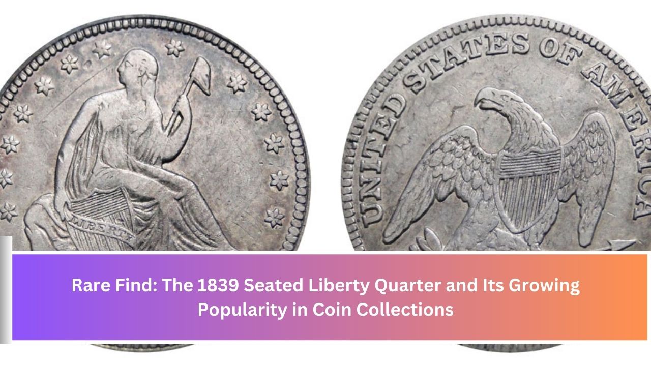 1839 Seated Liberty Quarter