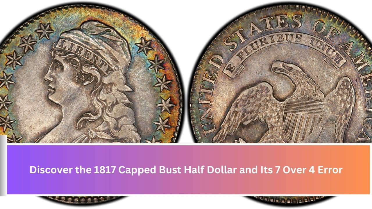 Discover the 1817 Capped Bust Half Dollar and Its 7 Over 4 Error