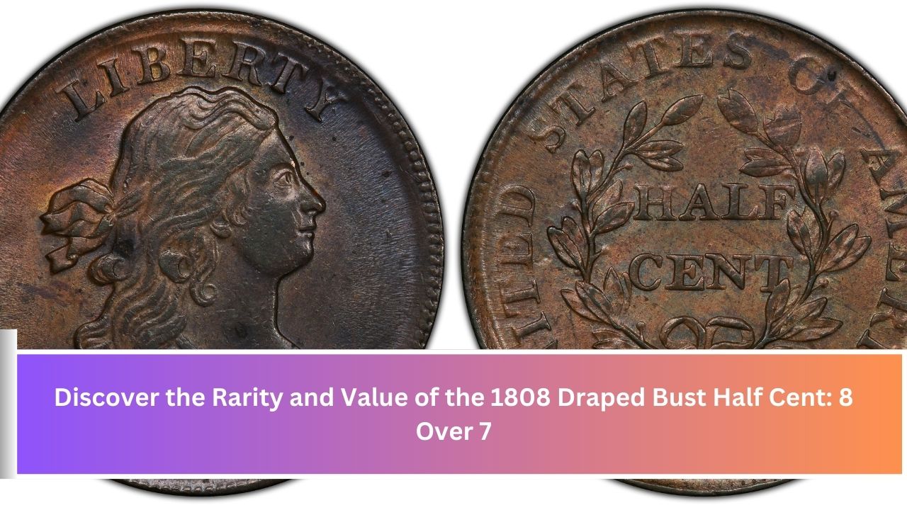 1808 draped bust half cent